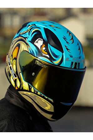 RAPID 2 NEO MAVİ-MOR KASK