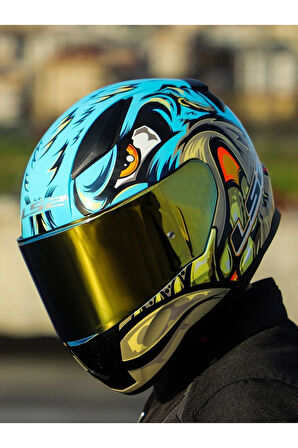 RAPID 2 NEO MAVİ-MOR KASK