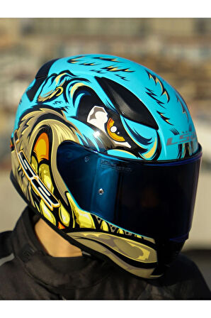 RAPID 2 NEO MAVİ-MOR KASK