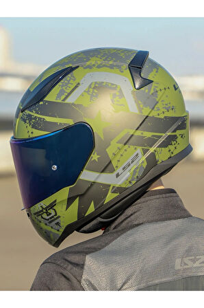 RAPID 2 THUNDER BIRDS MAT YEŞİL-SİYAH-GRİ KASK