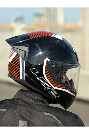 RAPID 2 RACE EXTRA BEYAZ-KIRMIZI KASK