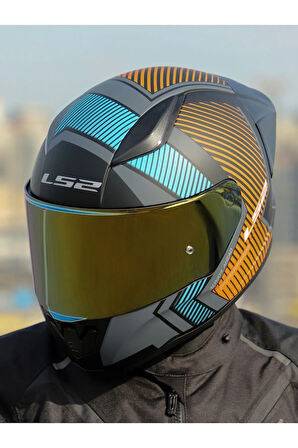 RAPID 2 RACE EXTRA MAT GRİ-NEON TURUNCU KASK