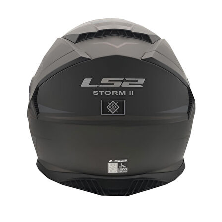 LS2 STORM 2 FIST MAT SİYAH KASK