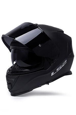 LS2 STORM 2 MAT SİYAH KASK