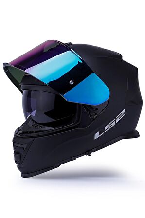 LS2 STORM 2 MAT SİYAH KASK