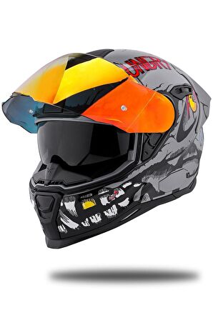 NEXX SX.100R HUNGRY MILES NARDO GRİ KASK