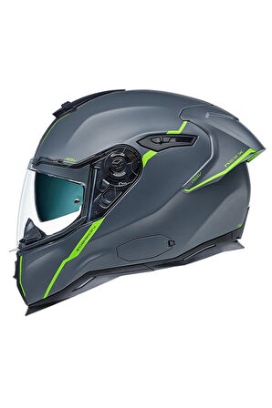 NEXX SX.100R SHORTCUT MAT GRİ-NEON KASK
