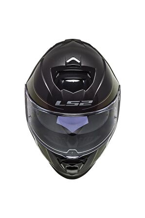 LS2 STORM 2 VELVET MAT SİYAH-GÖKKUŞAĞI KASK