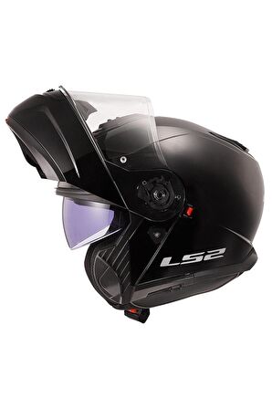 LS2 STROBE 2 SİYAH KASK