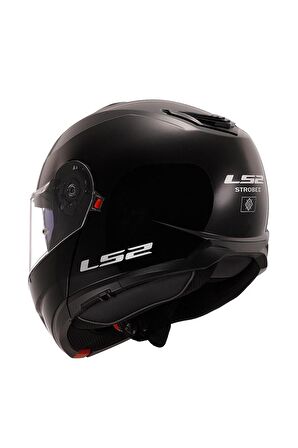 LS2 STROBE 2 SİYAH KASK