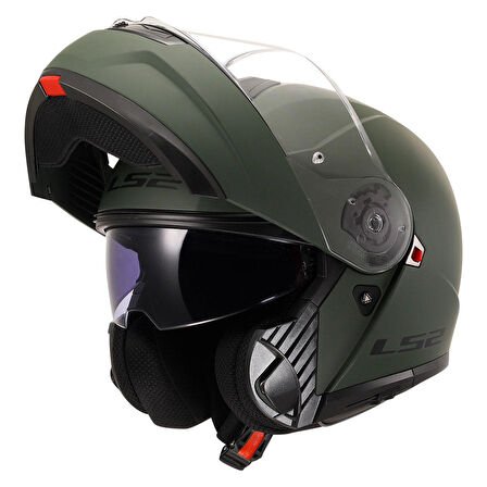 LS2 STROBE 2 MAT YEŞİL KASK