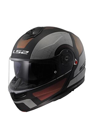 LS2 STROBE 2 ORION MAT SİYAH-MOR-MAVİ KASK