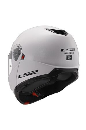 LS2 STROBE 2 BEYAZ KASK