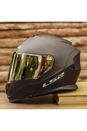 LS2 STORM 2 MAT SİYAH KASK
