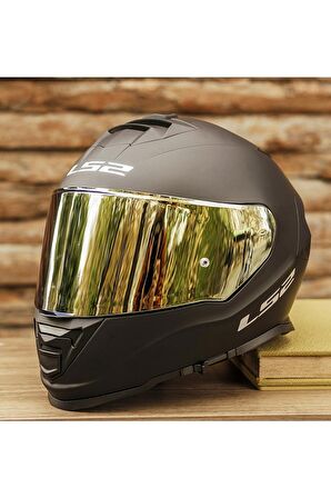 LS2 STORM 2 MAT SİYAH KASK