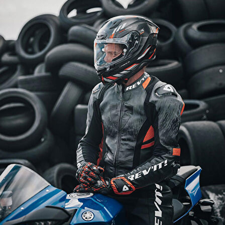 NEXX X.R3R PRECISION MAT SİYAH-KIRMIZI KASK