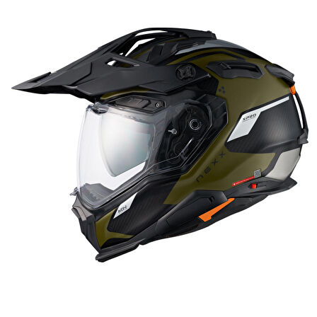 NEXX X.WED 3 KEYO MAT YEŞİL-GRİ KASK