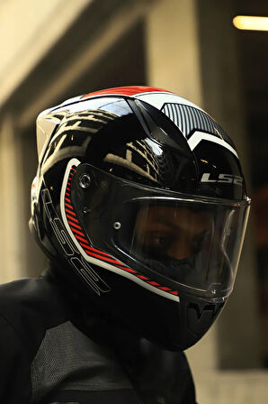 RAPID 2 Race EXTRA BEYAZ-KIRMIZI KASK