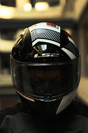 RAPID 2 Race EXTRA BEYAZ-KIRMIZI KASK