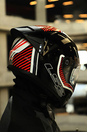 RAPID 2 Race EXTRA BEYAZ-KIRMIZI KASK