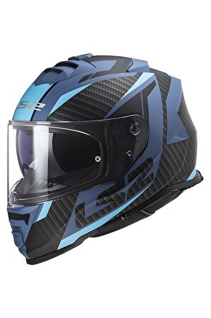 LS2 STORM 2 RACER MAT MAVİ KASK