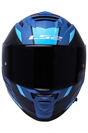LS2 STORM 2 RACER MAT MAVİ KASK