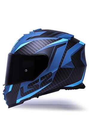 LS2 STORM 2 RACER MAT MAVİ KASK