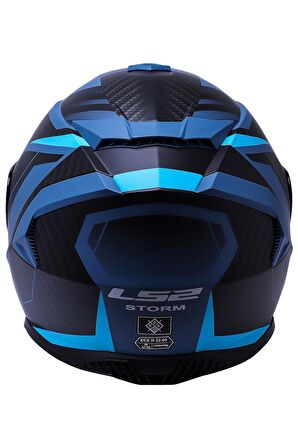 LS2 STORM 2 RACER MAT MAVİ KASK