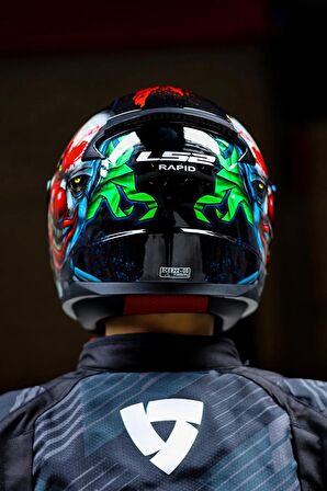 LS2 RAPID 2 HAPPY DREAMS KASK