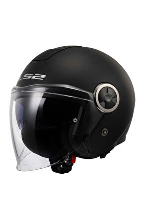 Classy Yarım Kask Mat Siyah