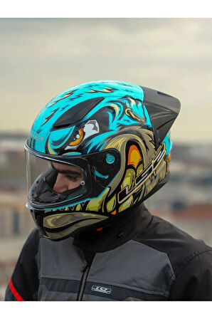 RAPID 2 RACE NEO MAVİ-MOR KASK