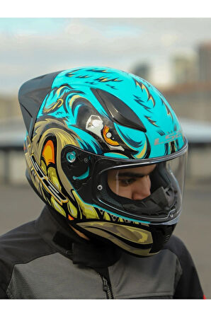 RAPID 2 RACE NEO MAVİ-MOR KASK