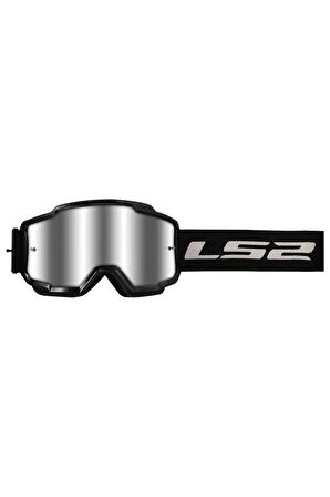 Charger Goggles Motokros Gözlük (IRIDIUM CAMLI) Siyah