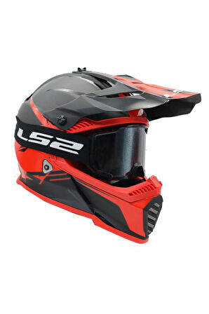 Charger Goggles Motokros Gözlük (IRIDIUM CAMLI) Siyah