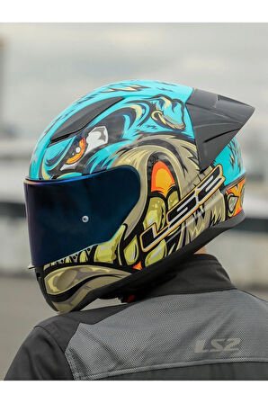 RAPID 2 RACE NEO MAVİ-MOR KASK