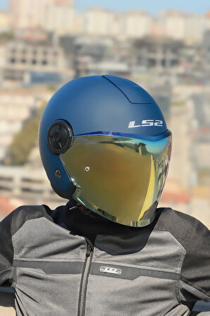 CLASSY MAT NAVY MAVİ KASK