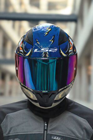 RAPID 2 SPOX MAVİ-GRİ KASK