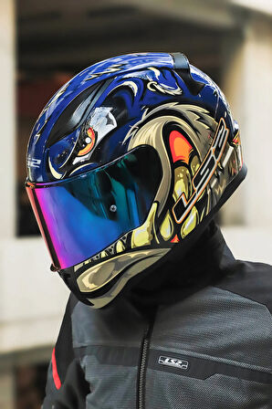 RAPID 2 SPOX MAVİ-GRİ KASK