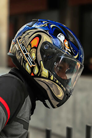 RAPID 2 SPOX MAVİ-GRİ KASK