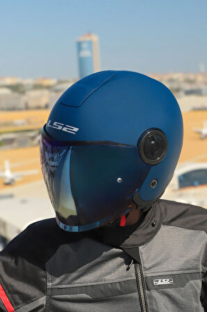 CLASSY MAT NAVY MAVİ KASK