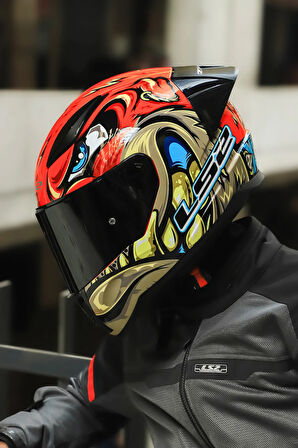 RAPID 2 RACE SPOX MAVİ-GRİ KASK