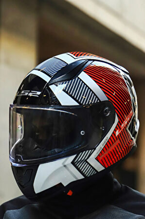 RAPID 2 EXTRA BEYAZ-KIRMIZI KASK