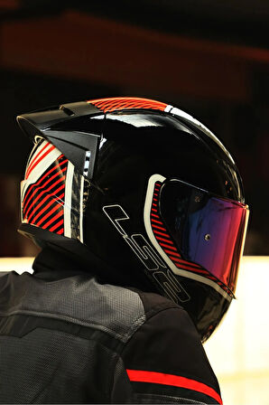 RAPID 2 Race EXTRA BEYAZ-KIRMIZI KASK