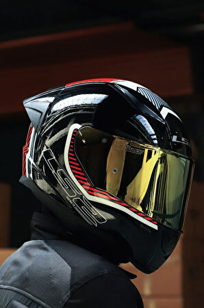 RAPID 2 Race EXTRA BEYAZ-KIRMIZI KASK