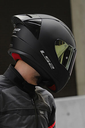 Rapıd 2 Race Mat Siyah Kask