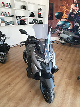 MOTOCAM Motolüx RT2 Ragner Siperlik Ön Cam 2023-2025 Model 56cm Siyah Renkli 4mm UZUN CAM