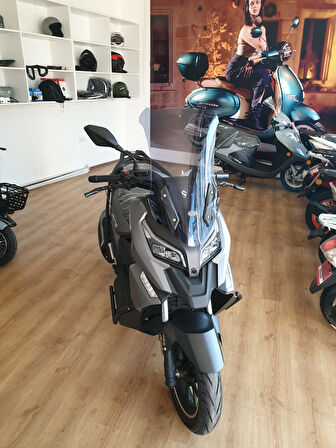 MOTOCAM Motolüx RT2 Ragner Siperlik Ön Cam 2023-2025 Model 56cm Siyah Renkli 4mm UZUN CAM