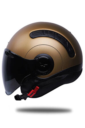 Sx.10 Mat Gold Kask