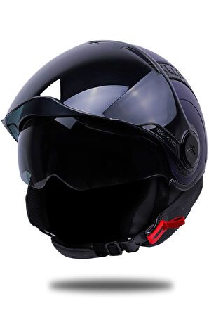 Sx.10 Mat Mavi Kask