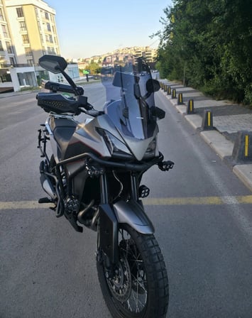 MOTOCAM Moto Morini X-Cape 650  Ön Cam 2019-2026 Model 48cm Füme Renkli 4mm UZUN